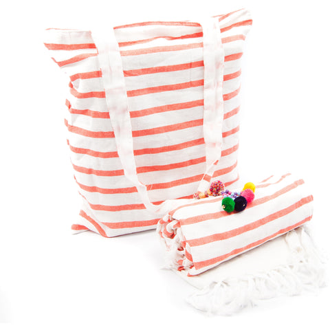 Kikoy with Matching bag