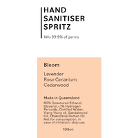 Hand Sanitiser Spritz - Bloom
