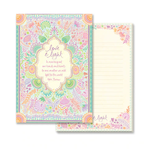 Intrinsic - Writing Paper Pad Love & Light