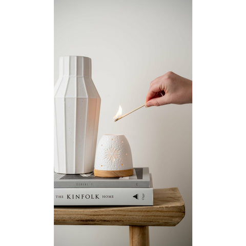 Koh - Minikin Tealight Candle Holder Snowflake