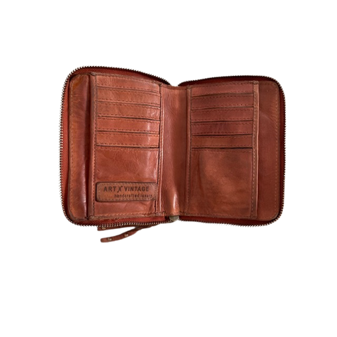 Art N' Vintage - Portsea Purse Wallet Tan