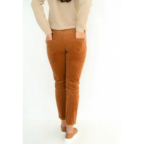 Humidity - Queen Cord Pant Caramel