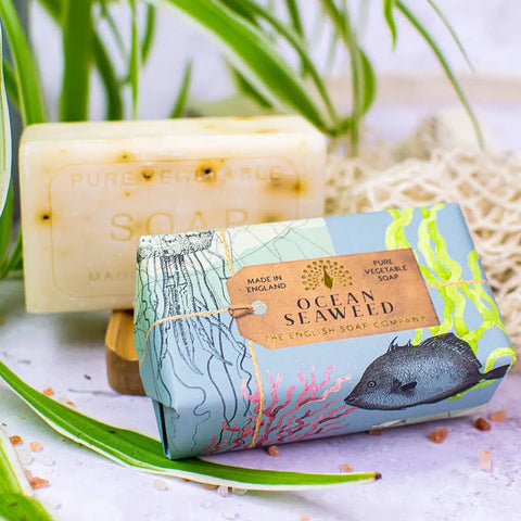 The English Soap Company - Ocean Seaweed Exfoliating Soap