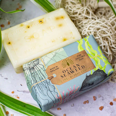 The English Soap Company - Ocean Seaweed Exfoliating Soap