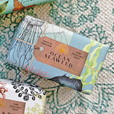 The English Soap Company - Ocean Seaweed Exfoliating Soap