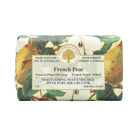 Wavertree and London - French Pear Soap Bar 200g