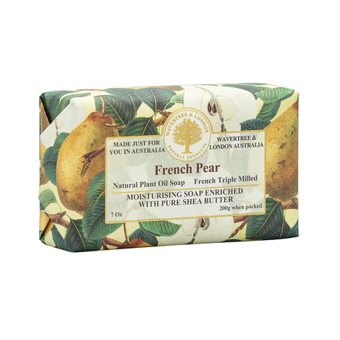 Wavertree and London - French Pear Soap Bar 200g