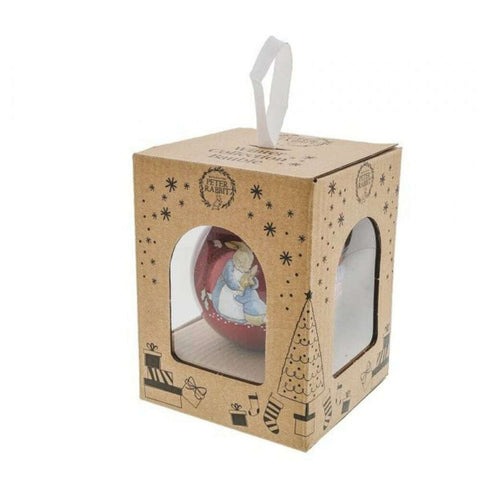 Whitehill & Co -  Peter Rabbit/Benj Snowball Fight Christmas Ornament