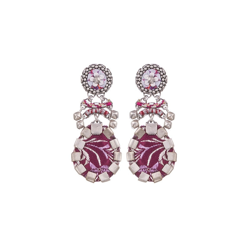 Ayala Bar - H1614 Deep Purple Josephine Earrings