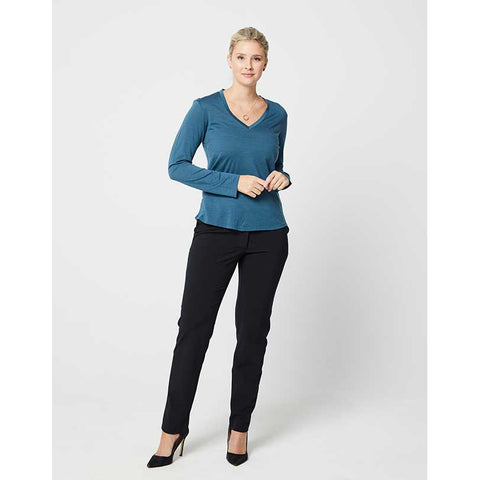 One P - Merino V Neck L/S Tee