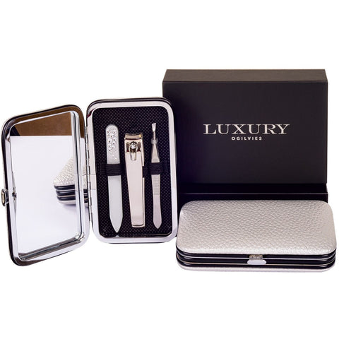 Luxury Beauty Set - Black/Silver