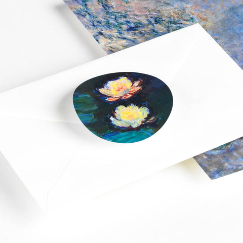 Label and Sticker Book - Claude Monet