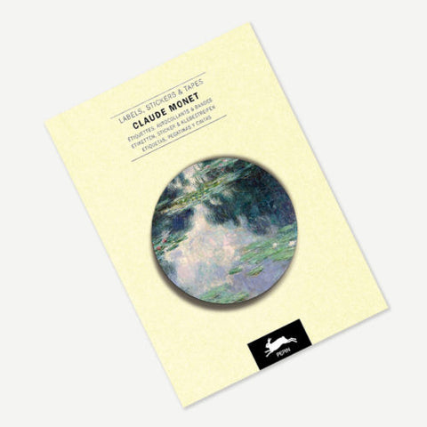 Label and Sticker Book - Claude Monet