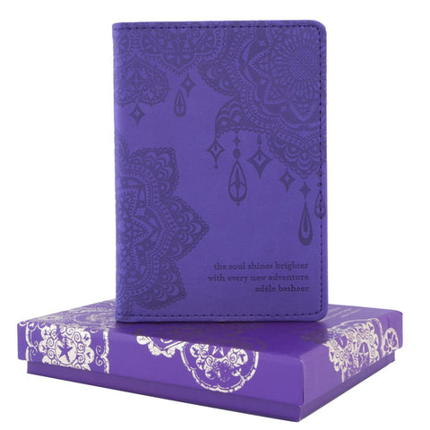 Intrinsic - Violet Purple Passport Wallet