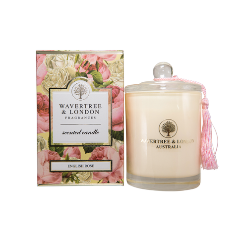 Wavertree and London - English Rose Candle
